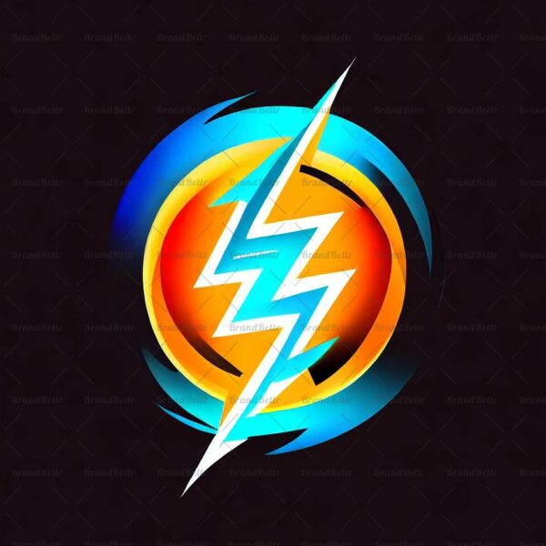 Energiegeladener Blitz